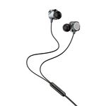 F4120 - Cuffie auricolari con microfono 1.2m nere JD040 - Cuffie Auricolari