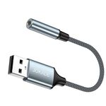 F4070 - Adattatore audio jack 3.5mm - USB - Connettori e Adattatori
