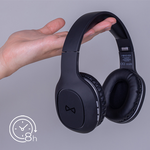 WB2508 - Cuffie wireless Forever BTH-505 ad archetto nere - Cuffie