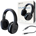 WB2508 - Cuffie wireless Forever BTH-505 ad archetto nere - Cuffie