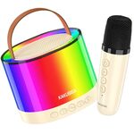 F2475 - Cassa acustica portatile Bluetooth/SD/AUX luci LED 5W con microfono KSC-1006 - Casse Acustiche