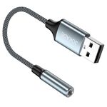 F4070 - Adattatore audio jack 3.5mm - USB - Connettori e Adattatori