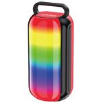 F2645 - Altoparlante Bluetooth 2x5W Radio FM/USB/SD rosso KK-3204 - Speaker Bluetooth