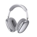 F4100 - Cuffie ad archetto Bluetooth con ingresso AUX color argento  JI011 - Cuffie