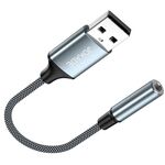 F4070 - Adattatore audio jack 3.5mm - USB - Connettori e Adattatori
