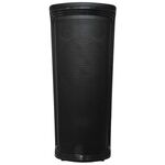 6606 - Cassa acustica ricaricabile 2x6" Bluetooth USB/Scheda SD con luci LED - Casse Acustiche