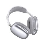 F4100 - Cuffie ad archetto Bluetooth con ingresso AUX color argento  JI011 - Cuffie
