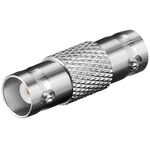Q296 - Connettore BNC femmina - BNC femmina 50 Ohm - Connettori e Adattatori