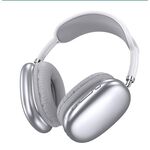 F4100 - Cuffie ad archetto Bluetooth con ingresso AUX color argento  JI011 - Cuffie