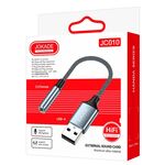 F4070 - Adattatore audio jack 3.5mm - USB - Connettori e Adattatori