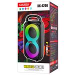 KK-4206 - Altoparlante bluetooth con ingresso USB/Scheda SD e Radio FM 2x5W KK-4206 - Speaker Bluetooth