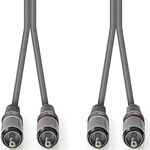 ND1453 - Cavo audio stereo 2xRCA maschio-maschio 1.5m - Cavi Audio Video