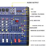 B7988 - Mixer professionale 4 canali con Bluetooth e USB 350W - Mixer