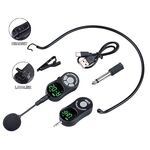 MIC046 - Microfono Wireless 2in1  ad archetto/Lavalier TTD-820 - Casse Acustiche
