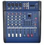 E9060 - Mixer professionale 4 canali 250W x 2 con Bluetooth/USB/SD/MMC - Mixer