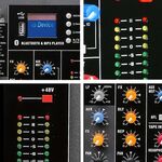 E9185 - Mixer professionale 8 canali effetti DSP con Bluetooth/USB - Mixer