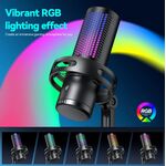 E9120 - Microfono per streaming da gioco RGB USB/Type C GM7 - Microfoni