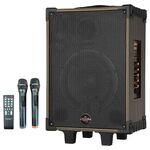 D-12 - Cassa acustica portatile ricaricabile trolley 12" 80W Bluetooth/SD/USB - Casse Acustiche