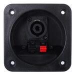 SP6010 - Morsettiera a molla 2 poli con speakon per casse acustiche - Connettori e Adattatori