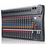 E8000 - Mixer professionale 16 canali effetti DSP con Bluetooth/USB - Mixer