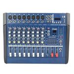 E9090 - Mixer amplificato 2x250W 8 canali con Bluetooth/USB/SD - Mixer