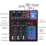 E9100 - Mixer professionale 4 canali con Bluetooth/USB - Mixer