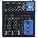 E9100 - Mixer professionale 4 canali con Bluetooth/USB - Mixer