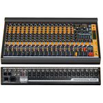 E9110 - Mixer audio professionale 16 canali con Bluetooth/USB 99 effetti DSP - Mixer