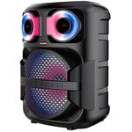 KK-8101 - Cassa acustica ricaricabile 8" 10W luci LED Bluetooth/FM/USB KK-8101 - Casse Acustiche