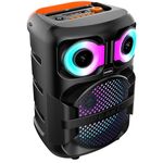 KK-8101 - Cassa acustica ricaricabile 8" 10W luci LED Bluetooth/FM/USB KK-8101 - Casse Acustiche