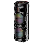 KK-8203 - Cassa acustica portatile ricaricabile 2x8" 40W LED Bluetooth/USB con microfono e telecomando  KK-8203 - Casse Acustiche