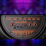 KK-8203 - Cassa acustica portatile ricaricabile 2x8" 40W LED Bluetooth/USB con microfono e telecomando  KK-8203 - Casse Acustiche