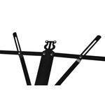 MIC553 - Leggio pieghevole per spartiti con base tripode - Supporti e stativi