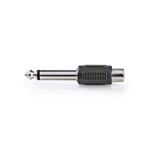 ND3946 - Adattatore audio mono 6,35 mm maschio - RCA femmina - Connettori e Adattatori