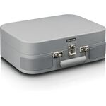 ND4302 - Giradischi retrò Bluetooth/USB con altoparlanti integrati grigio 33/45/78rpm - Giradischi