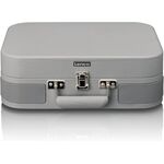 ND4302 - Giradischi retrò Bluetooth/USB con altoparlanti integrati grigio 33/45/78rpm - Giradischi