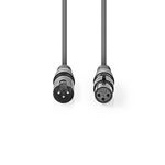 ND5002 - Cavo DMX Digitale da 110 Ohm Maschio a 3 Pin XLR-Femmina a 3 Pin XLR 3m - Cavi Audio Video