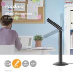 ND6746 - Microfono Desktop/Notebook/Smartphone/Tablet  con cavo jack 3,5 mm - Microfoni