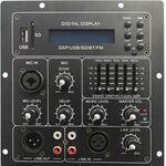 PARTS979 - Modulo amplificatore 250W per casse acustiche con Bluetooth/Radio FM ed effetti DSP - Amplificatori