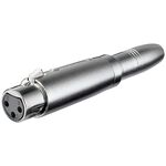 SP148 - Adattatore XLR 3 pin - jack 6.35mm - Connettori e Adattatori