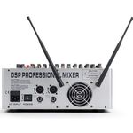 SP6900 - Mixer professionale 7 canali con Bluetooth e microfoni wireless 600W - Mixer