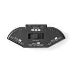 ND2525 - Switch AV a 3 Porte 3x Ingresso RCA (RWY) - 1x Uscita RCA (RWY) Nero - Connettori e Adattatori