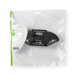 ND2525 - Switch AV a 3 Porte 3x Ingresso RCA (RWY) - 1x Uscita RCA (RWY) Nero - Connettori e Adattatori