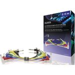 WB1580 - Cavo Mono-Audio 6.35mm Maschio 15cm 6 pezzi vari colori - Cavi Audio Video