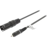 SX527 - Cavo audio XLR 3 pin maschio-RCA maschio Sweex 5m - Cavi Audio Video