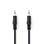 ND180 - Cavo Audio Stereo jack audio maschio 3,5 mm  1m Nero - Cavi Audio Video