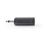 ND1365 - Adattatore audio mono Maschio da 3,5 mm - Femmina da 6,35 mm 10 pezzi Nero - Connettori e Adattatori