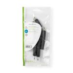 ND1365 - Adattatore audio mono Maschio da 3,5 mm - Femmina da 6,35 mm 10 pezzi Nero - Connettori e Adattatori
