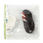 ND2605 - Cavo Audio Stereo 2x RCA maschio - 2x RCA femmina 10 m Nero - Cavi Audio Video