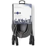 ND8055 - Cavo Audio XLR Bilanciato 2x Maschio a 3 Pin- 2x Femmina a 3 Pin 5m - Cavi Audio Video